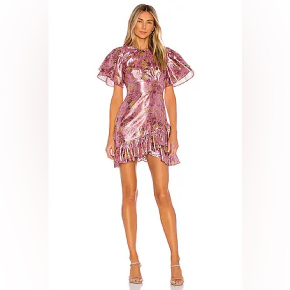 NWT Revolve Della Dress in Magnolia Floral TULAROSA